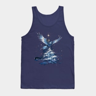 Christmas Hummingbird Tank Top